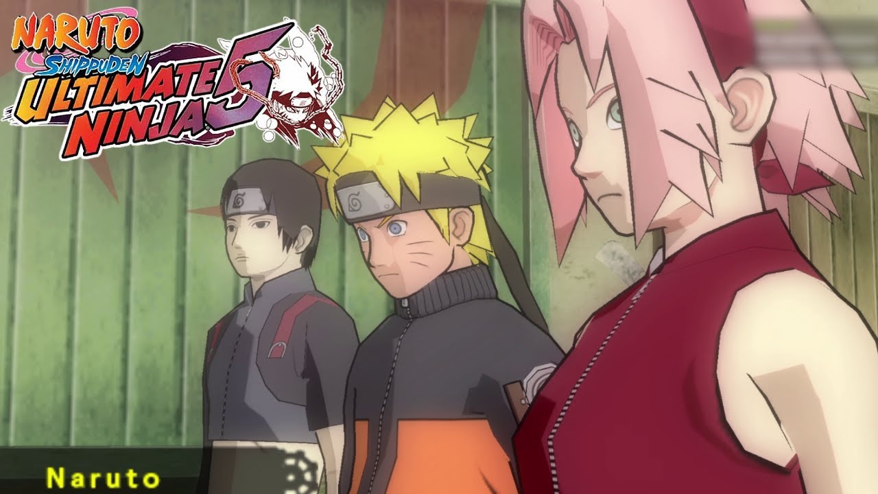 Давайте поиграем в Naruto Shippuden: Ultimate Ninja 5 (Часть 14) - Начало миссии на мосту Тэнчи
