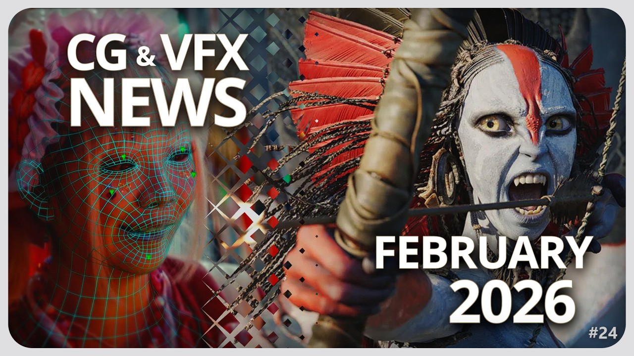 CG VFX NEWS February 2026