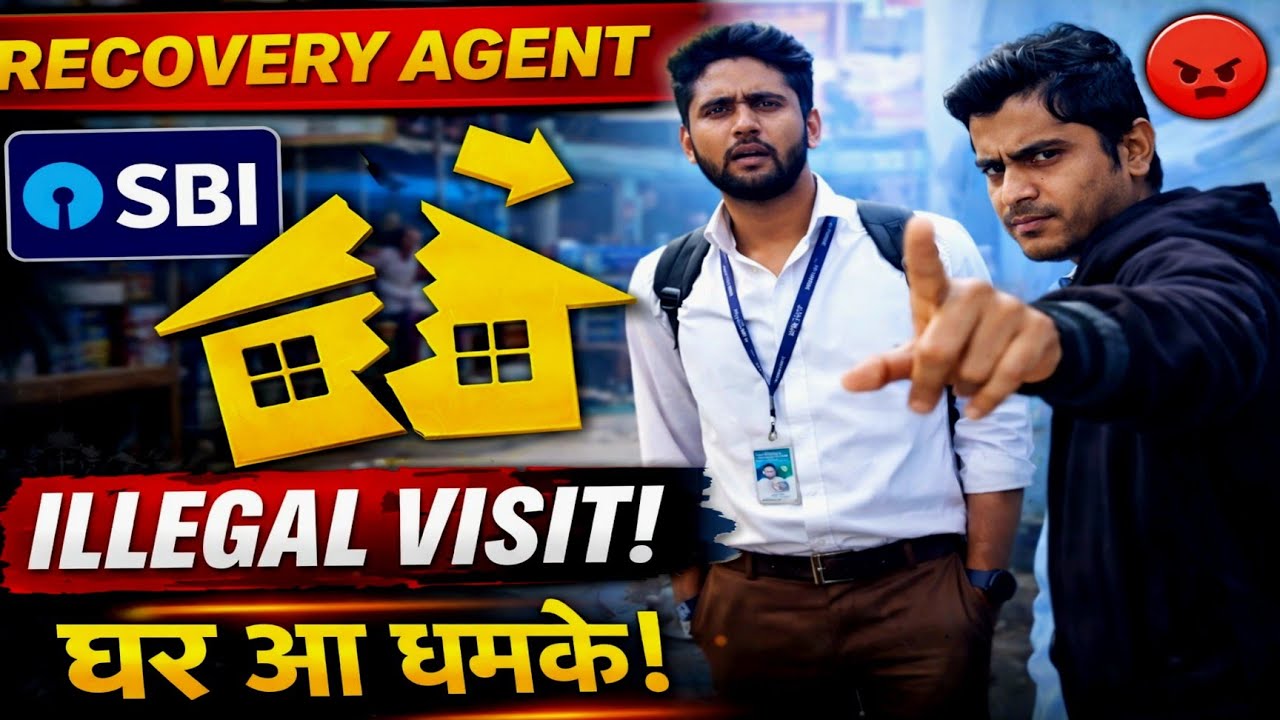 Recovery Agent Ki GundaGardi Camera Me Record 😳 Full Truth | Sbi cards agent harassment 
