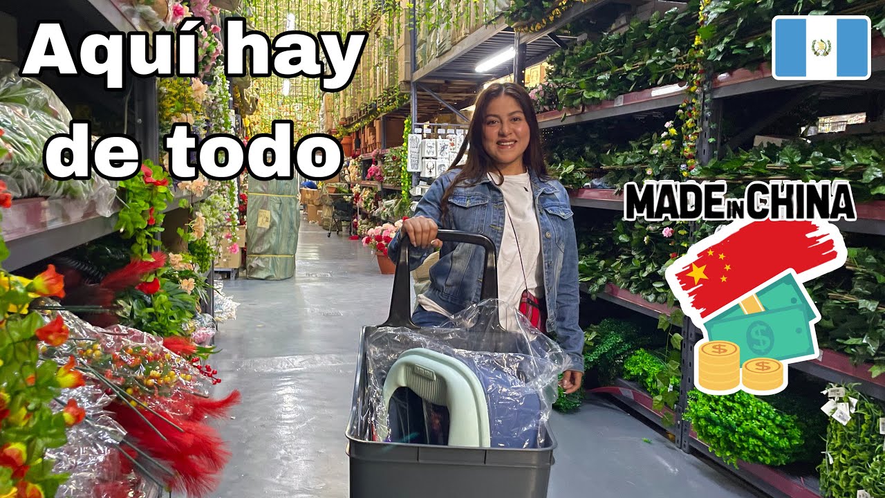 Así es un ALMACEN CHINO en GUATEMALA 🇬🇹 La Gran China J&J | 4K | Celinaz El Salvador 🇸🇻
