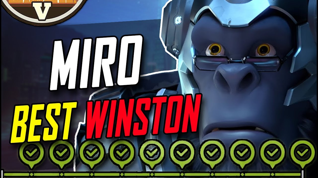 LUNATIC-HAI MIRO BEST WINSTON OVERWATCH [ PLACEMENT MATCHES SEASON 5 ]