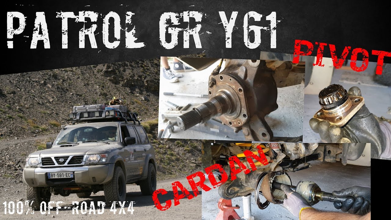 [TUTO] pour ROULEMENTS, PIVOTS, CARDAN du pont avant |PATROL Y61|