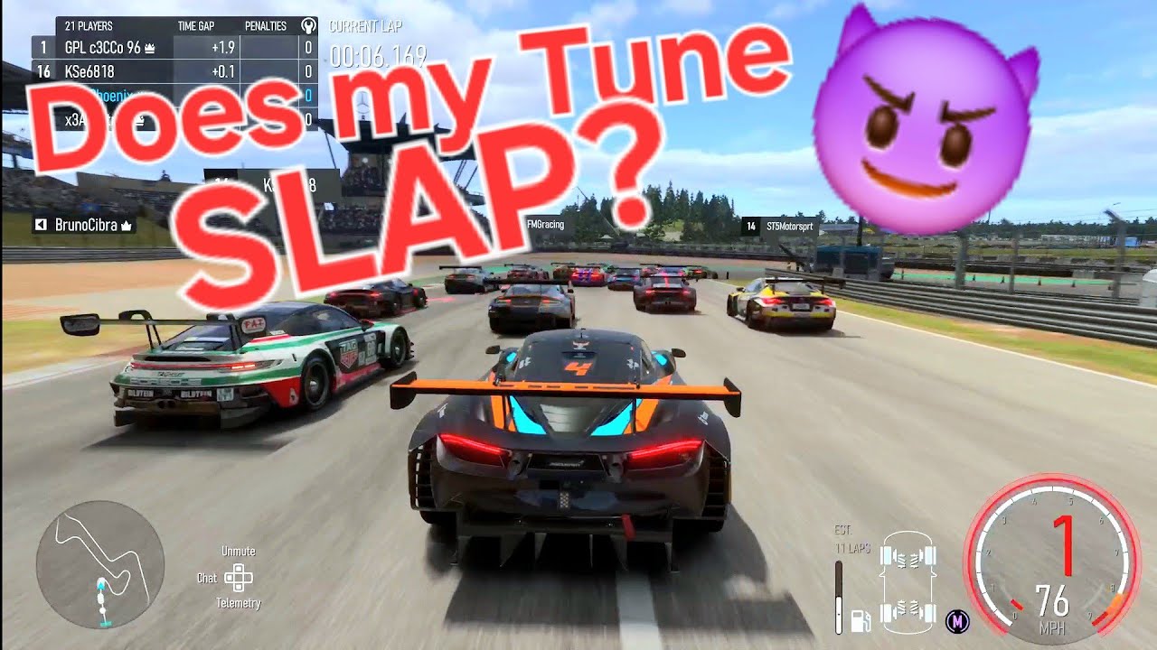 Eviscerating pace from last with my own tune, but is it enough to catch P1? (Forza Motorsport 2023)