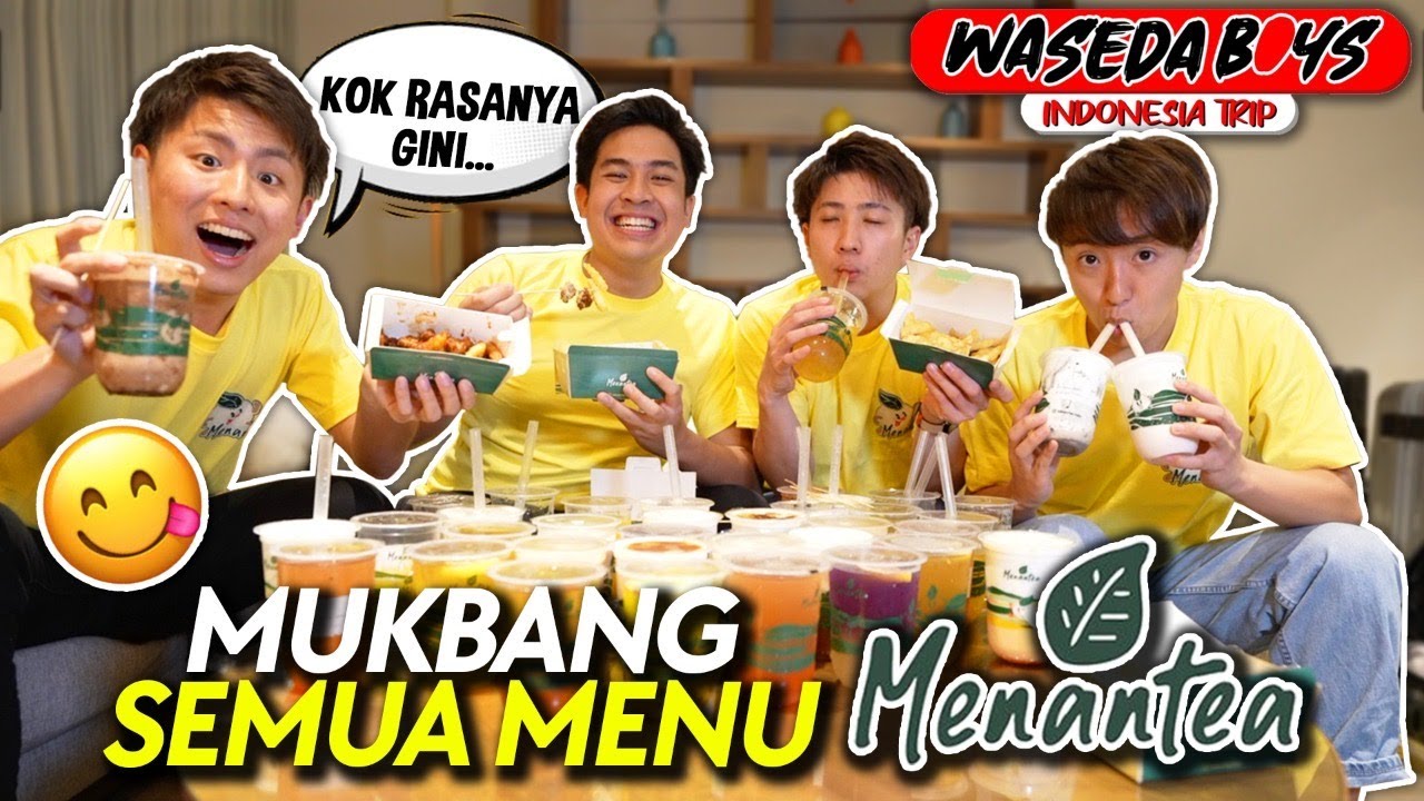 AKHIRNYA WASEDABOYS MUKBANG MENANTEA!! SURPRISE MENU BARU?! | INDONESIA TRIP 2