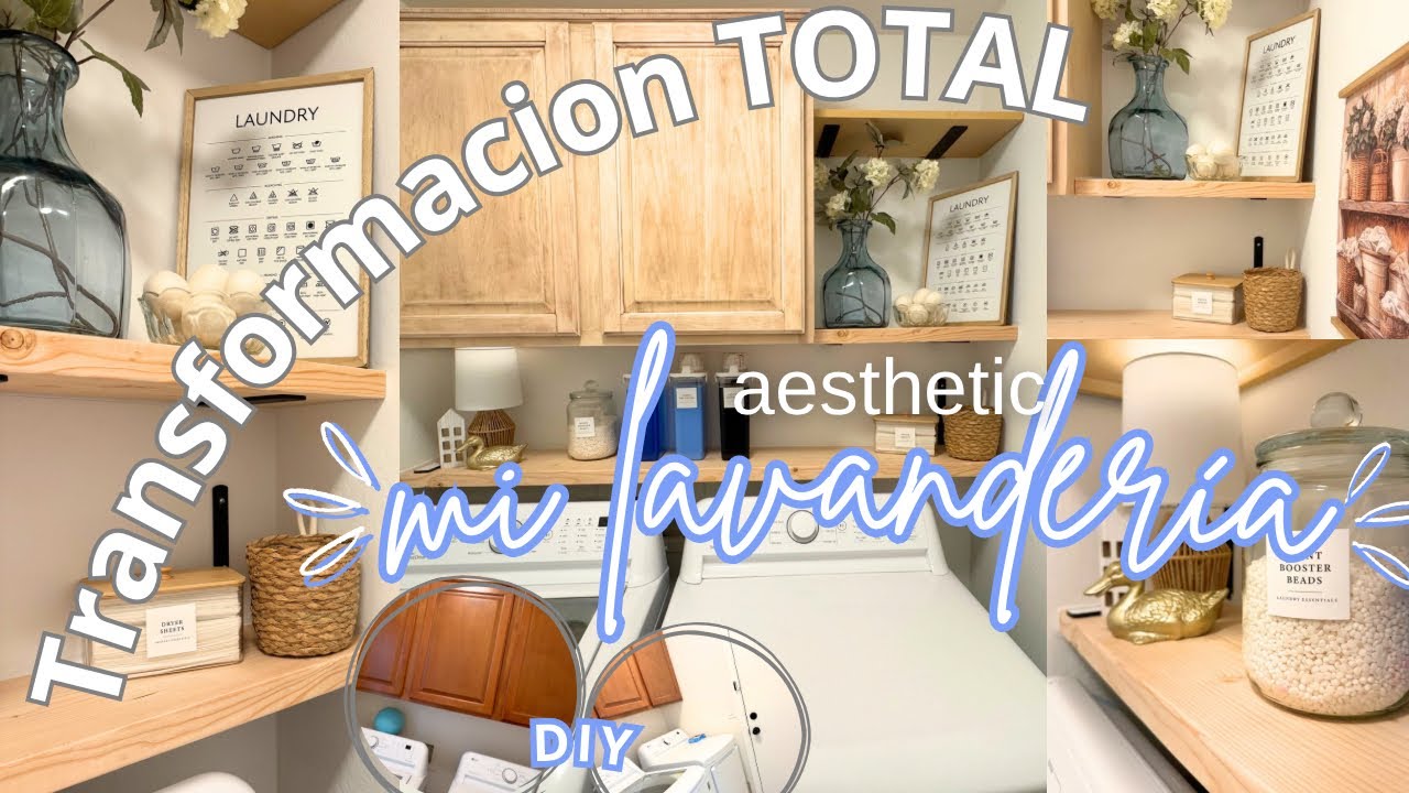 El Cuarto de Lavado de mis Sueños ✨| Renovación económica| Transformación en mi Lavandería
