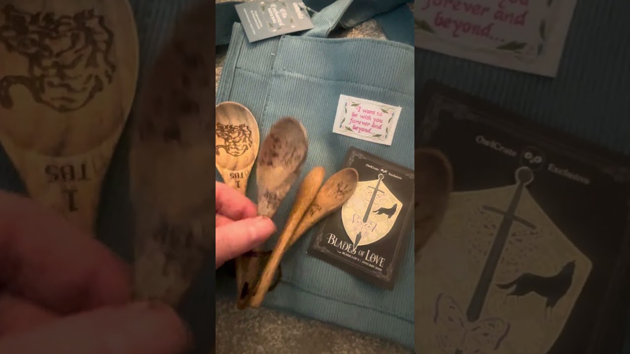 Owlcrate January 2026 - So this is Love - book and items