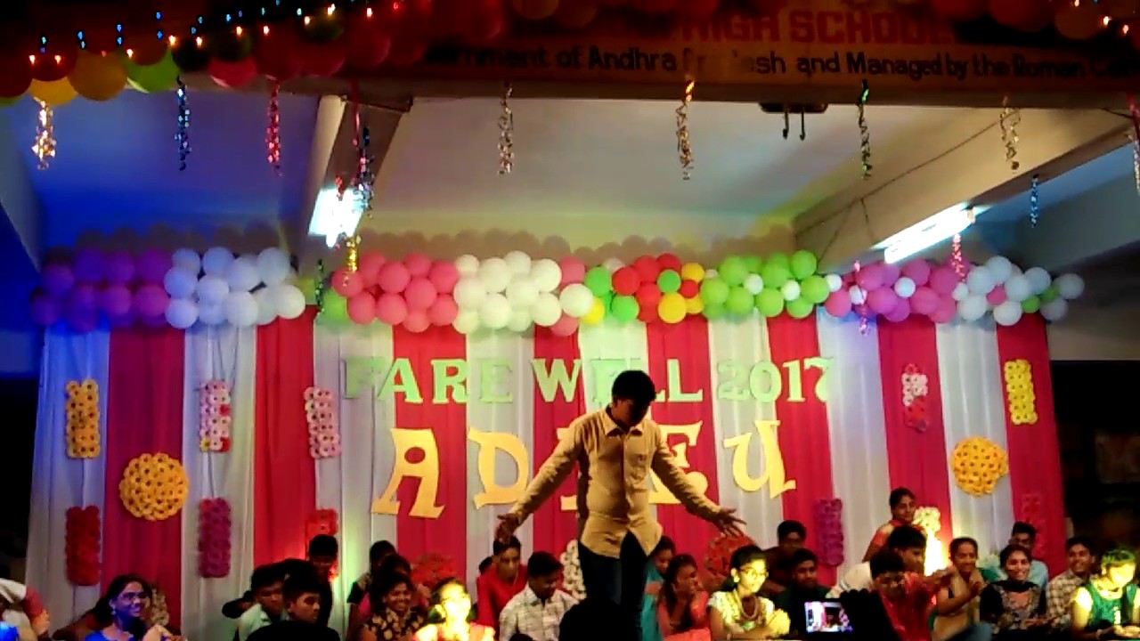 Saint johns school farewell 2016to 2017 batch