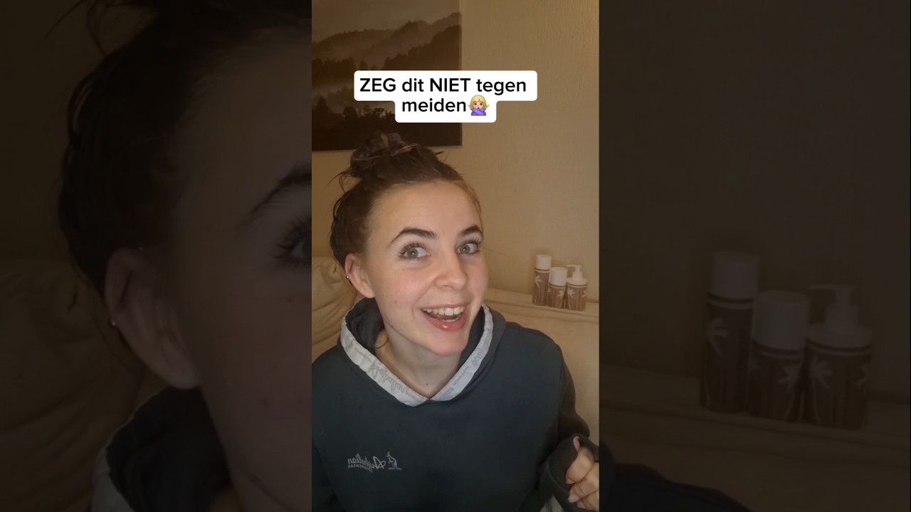 ZEG dit NIET tegen meiden #relatie #advies #shorts