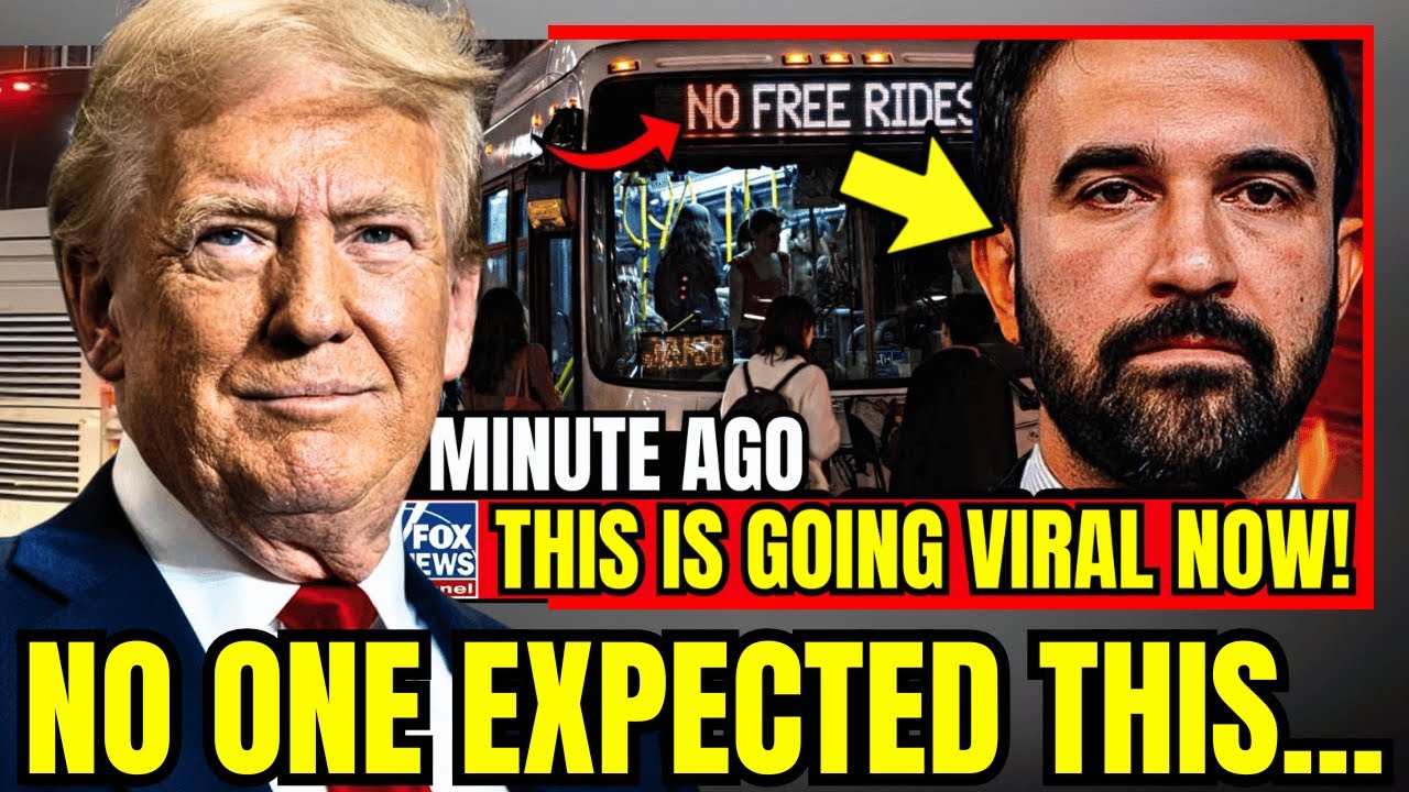 THIS ESCALATED FAST! Trump RACES to NY as Mamdani’s ‘Free Transit’ Promise COLLAPSES Overnight!