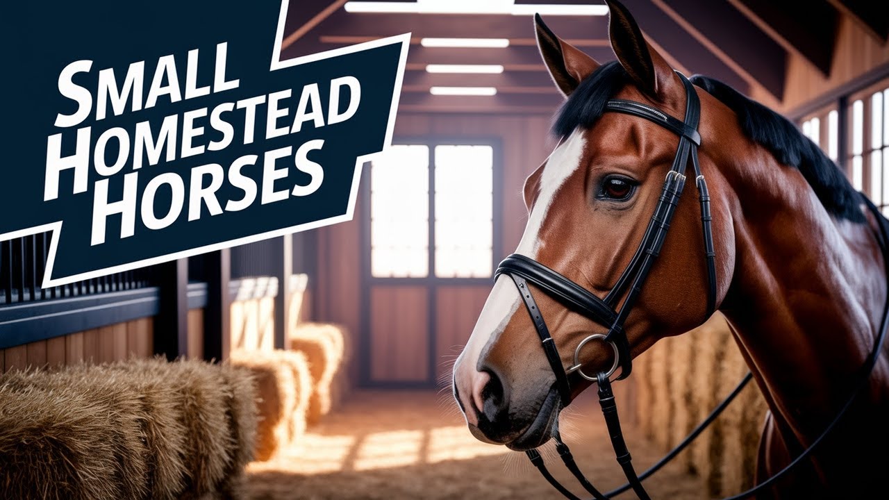 Содержание лошадей на небольшом фермерском хозяйстве 🐴 Пространство, кормление, уход и расходы