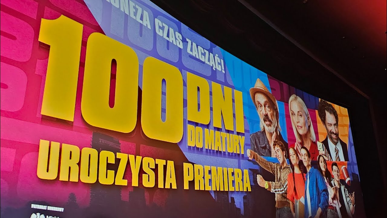 100 DNI DO MATURY przedpremierowo kto się pojawił? Gwiazdy na czerwonym dywanie