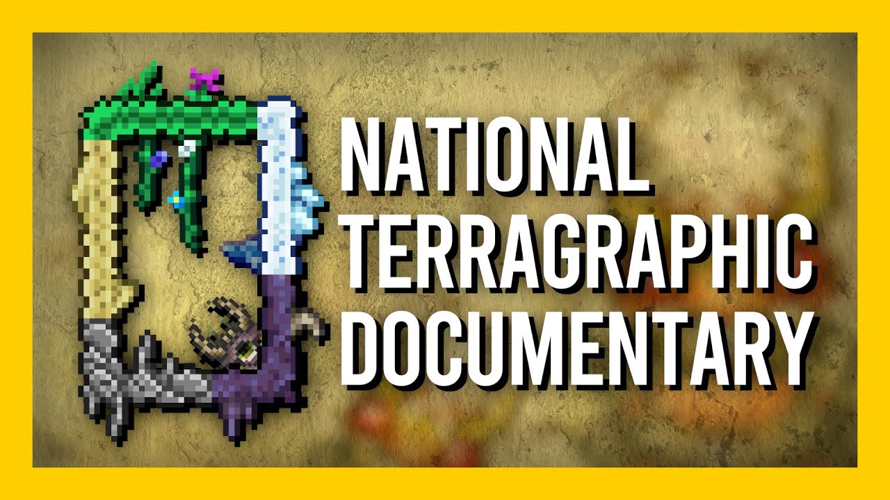 Если Terraria была ДОКУМЕНТАЛЬНЫМ ФИЛЬМОМ  [EN/RU/ES]