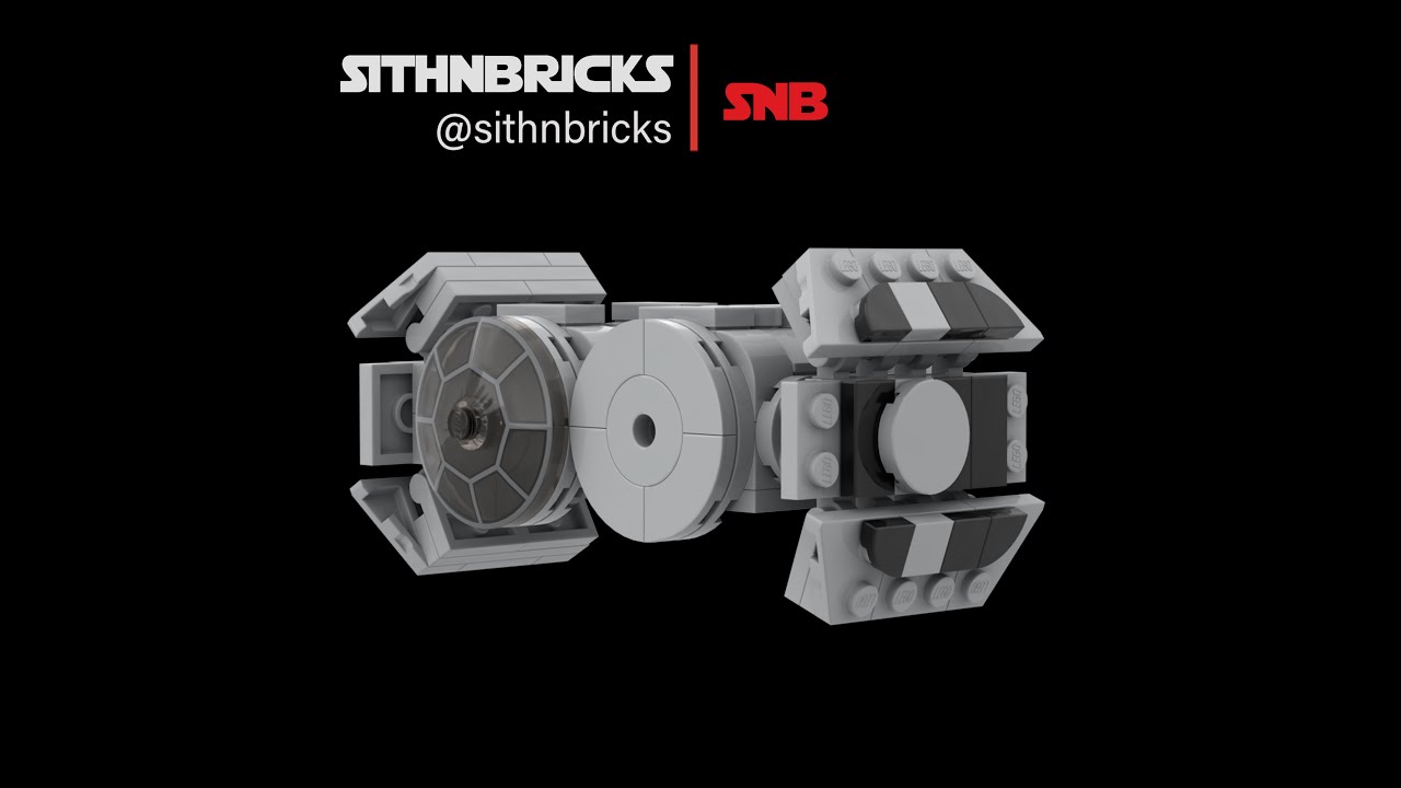 Tie Bomber Microfighter MOC | #starwarslego | #Shorts