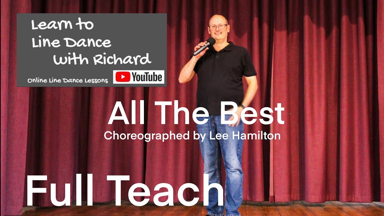 IMPROVER LINE DANCE LESSON 111 - All The Best - Part 1 - Full Teach