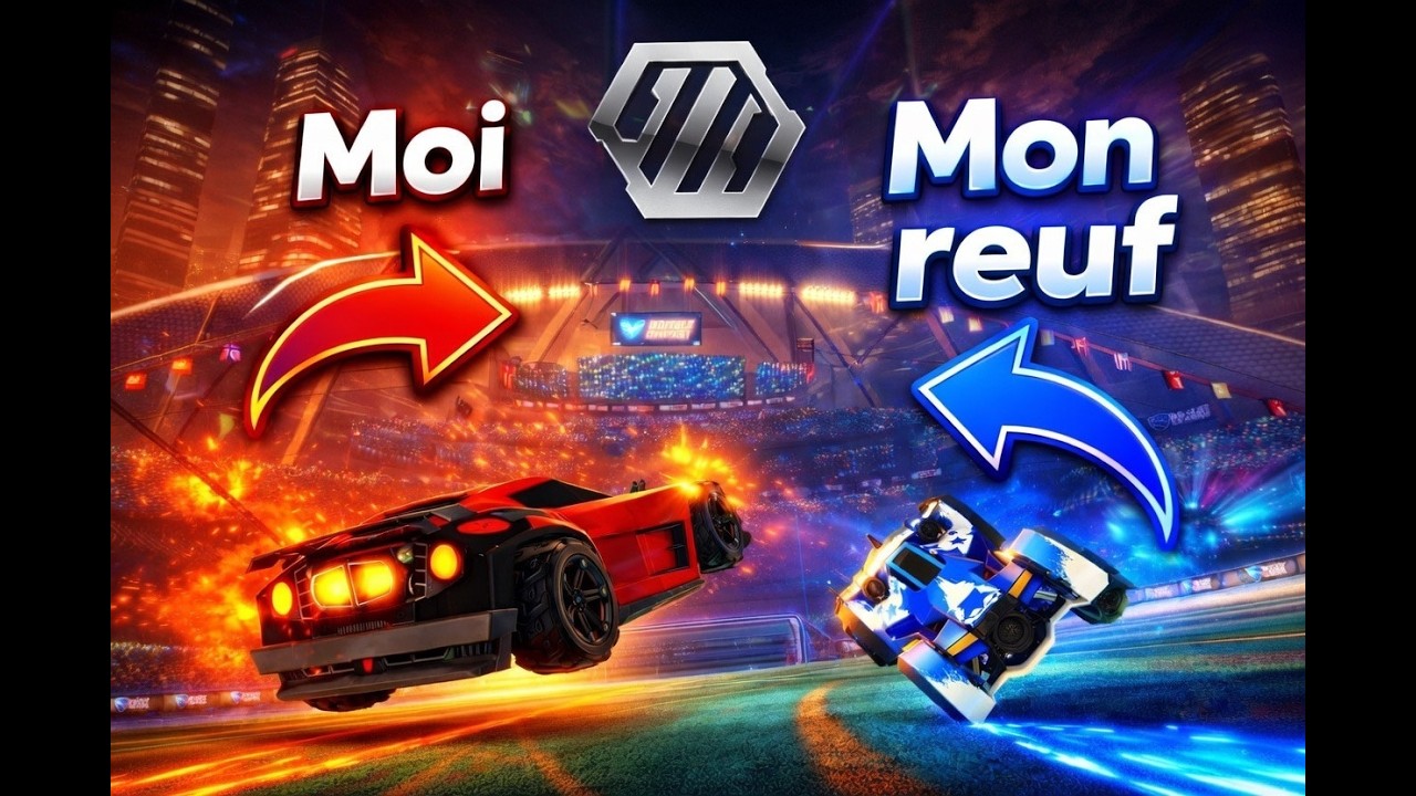 Mon reuf et moi on déréglons le marché sur Rocket League