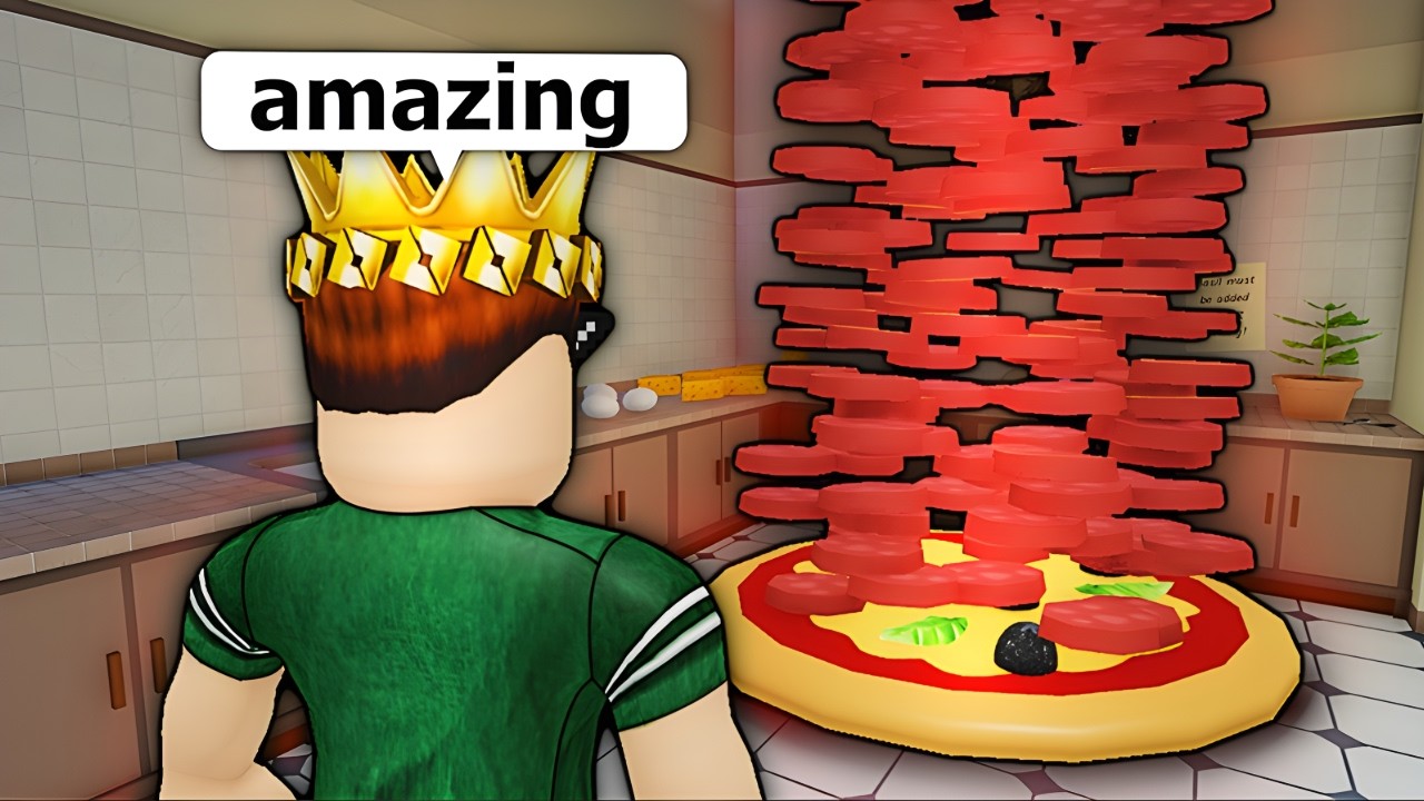 ROBLOX Cook Pizzas СМЕШНЫЕ МОМЕНТЫ (Админ) 🍕