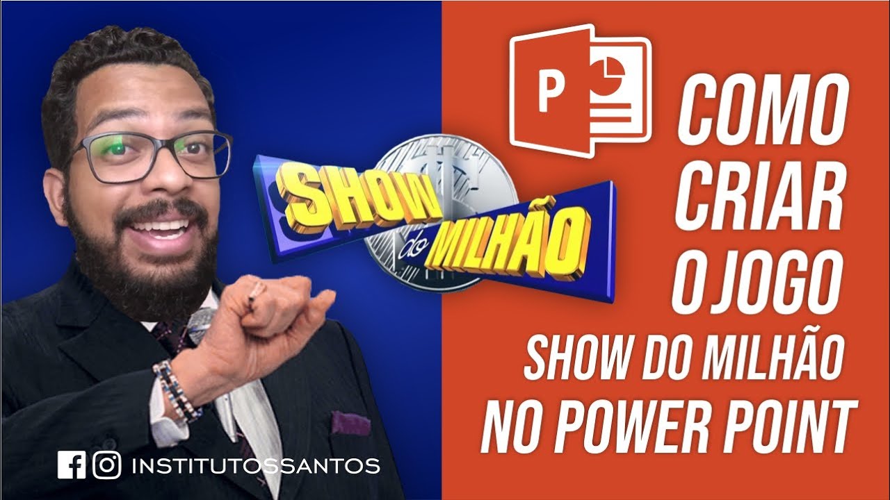 COMO CRIAR O JOGO SHOW DO MILHÃO NO POWER POINT!!!