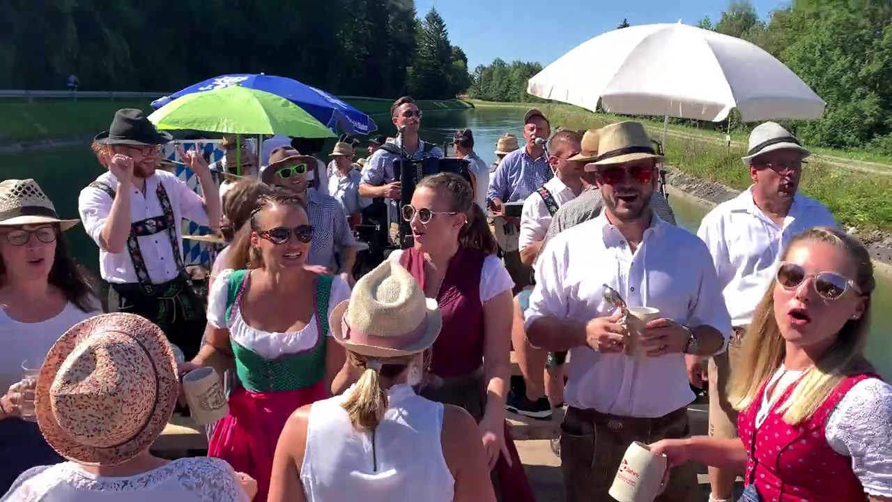 Isarfloßfahrt Hulapalu BoarischGang
