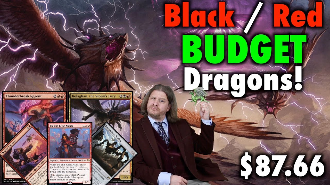 MTG - Standard B/R Dragons - A Budget Deck Tech for Magic: The Gathering