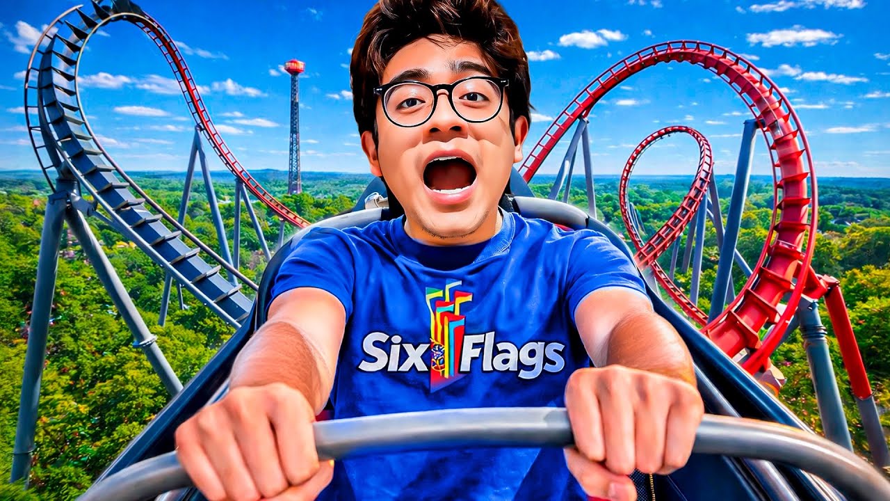 PASAMOS 24 HORAS EN #sixflags  | Vlog en #cdmx
