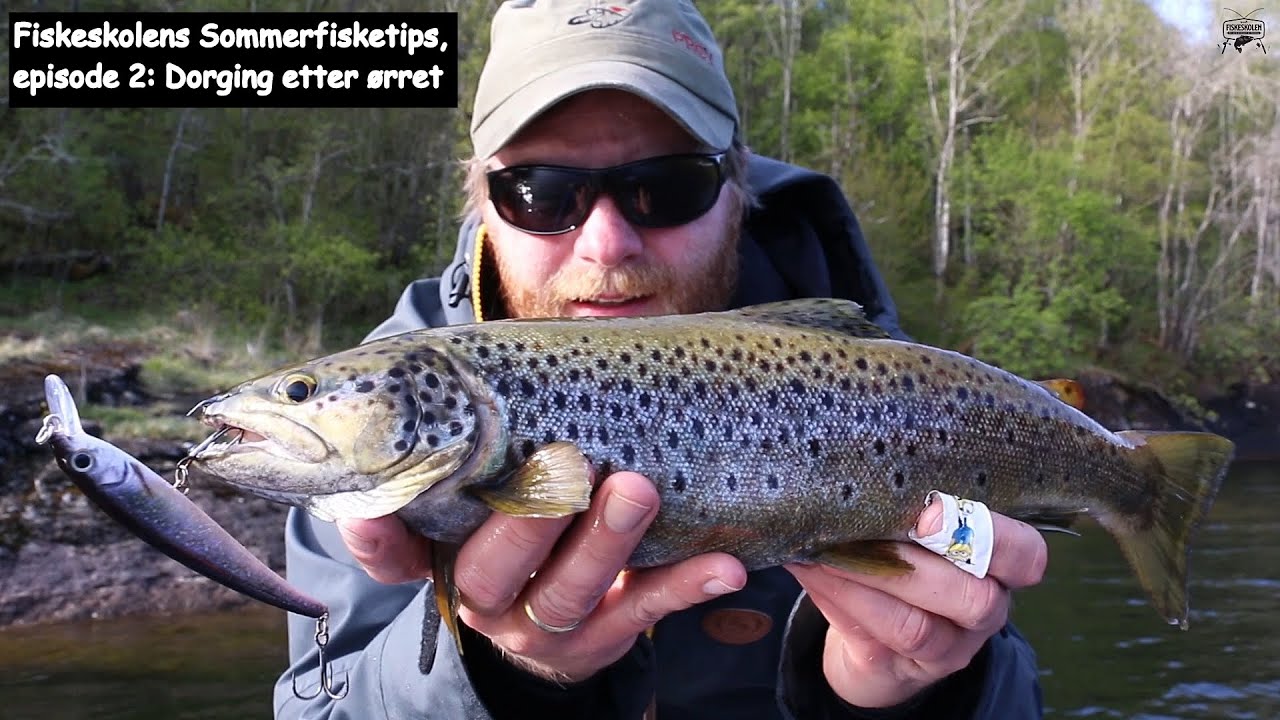 Fiskeskolens Sommerfisketips, episode 2: Dorging etter ørret