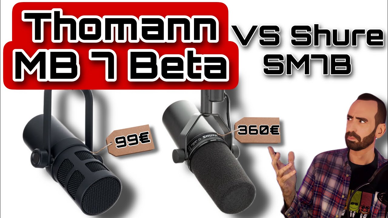 🎙MB 7 Beta t bone THOMANN VS SHURE SM7B Sonido, producci&oacute;n musical mezcla master