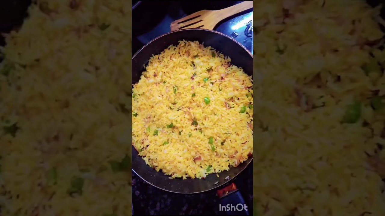EGG FRIED RICE RECIPE..#trending #recipevideo#cooking 
