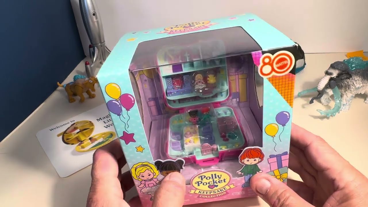 Breaking News!! Mattel’s 80th Anniversary Polly Pocket Collector Compact Has Arrived!