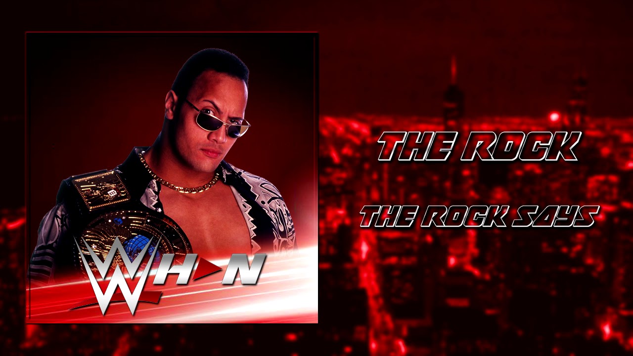 The Rock - The Rock Says + AE (Arena Effects)