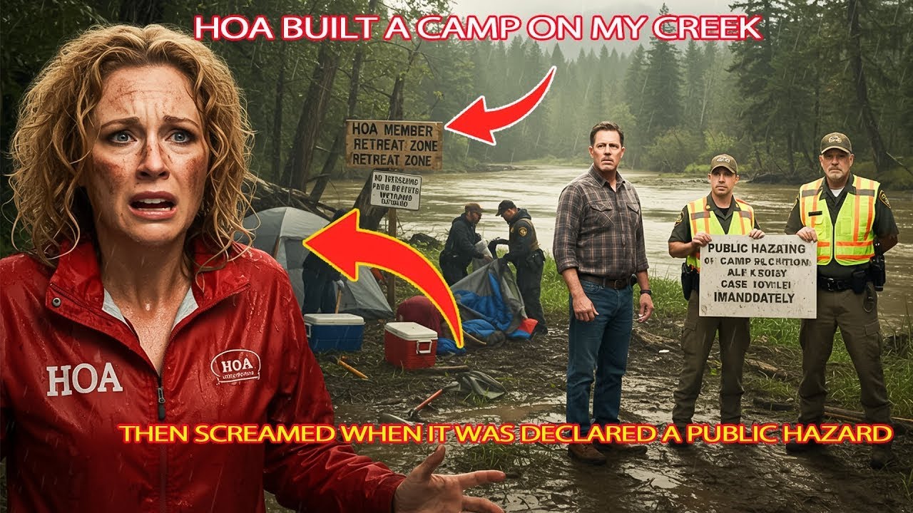 HOA Illegally Built a Camp on My Creek — Then Screamed When the County Declared It a Public Ha