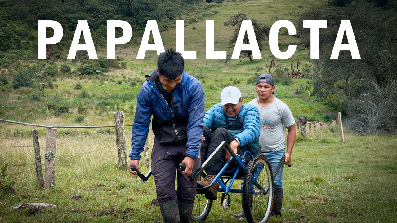 Subí al PARAMO en SILLA de RUEDAS 🇪🇨  - 