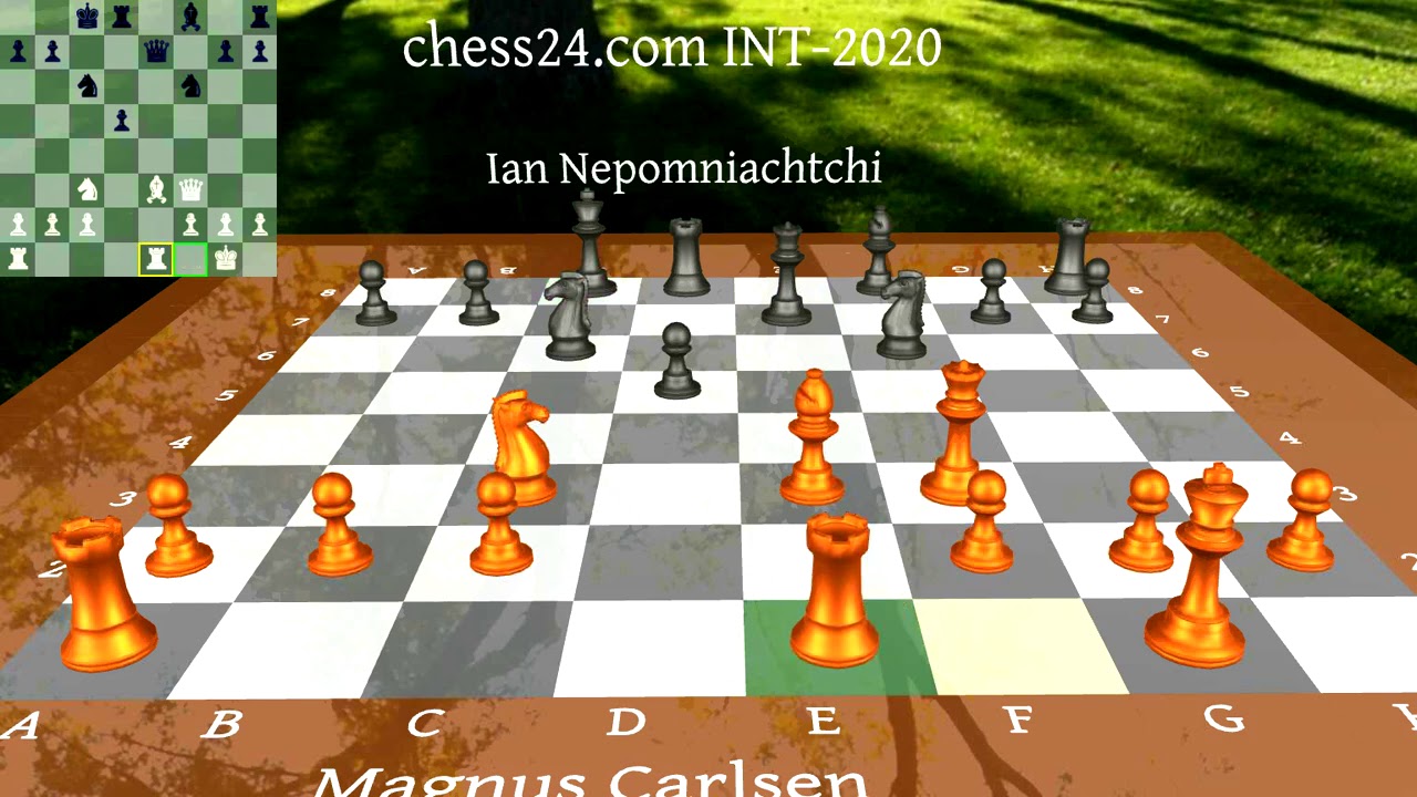 Magnus Carlsen  Ian Nepomniachtchi   chess24 com INT 2020