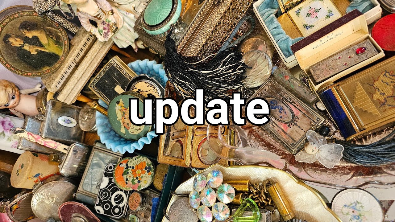 Vintage and Antique Makeup Collection Update!