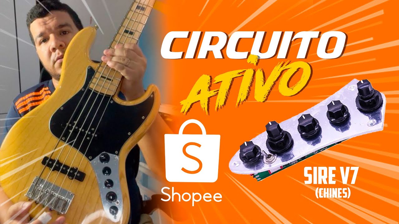 INSTALANDO PREAMP DA SHOPPE ( sire v7 chinês) PARTE 1