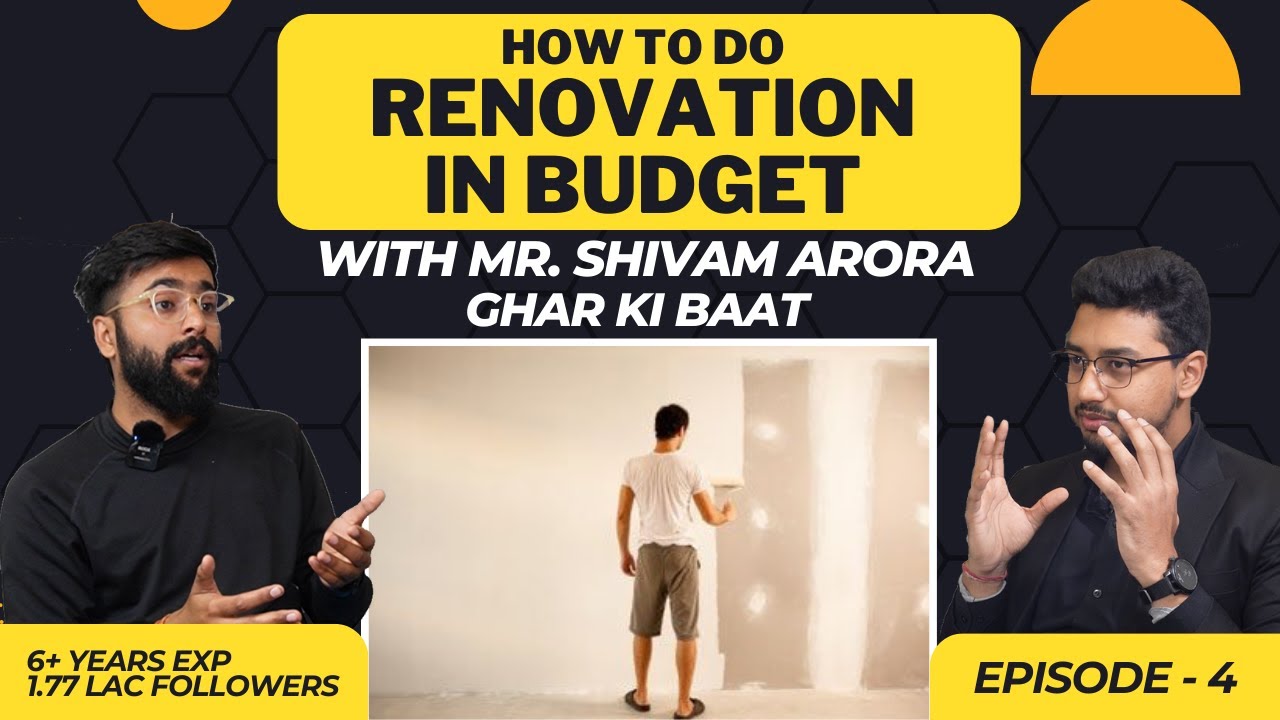 How to do renovation and interior in budget with @YouvaDesigners . Simple tricks to control budget.
