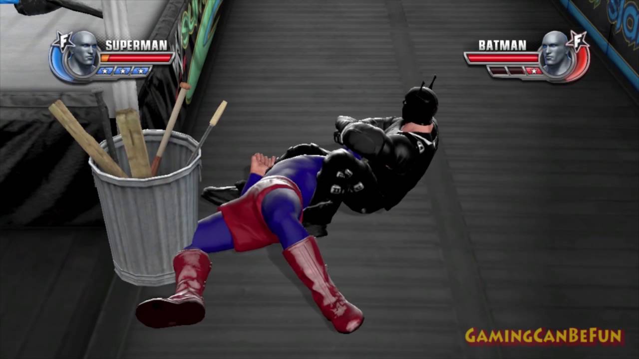 WWE All Stars (Batman Vs Superman Incl. Slow Mo) 60FPS