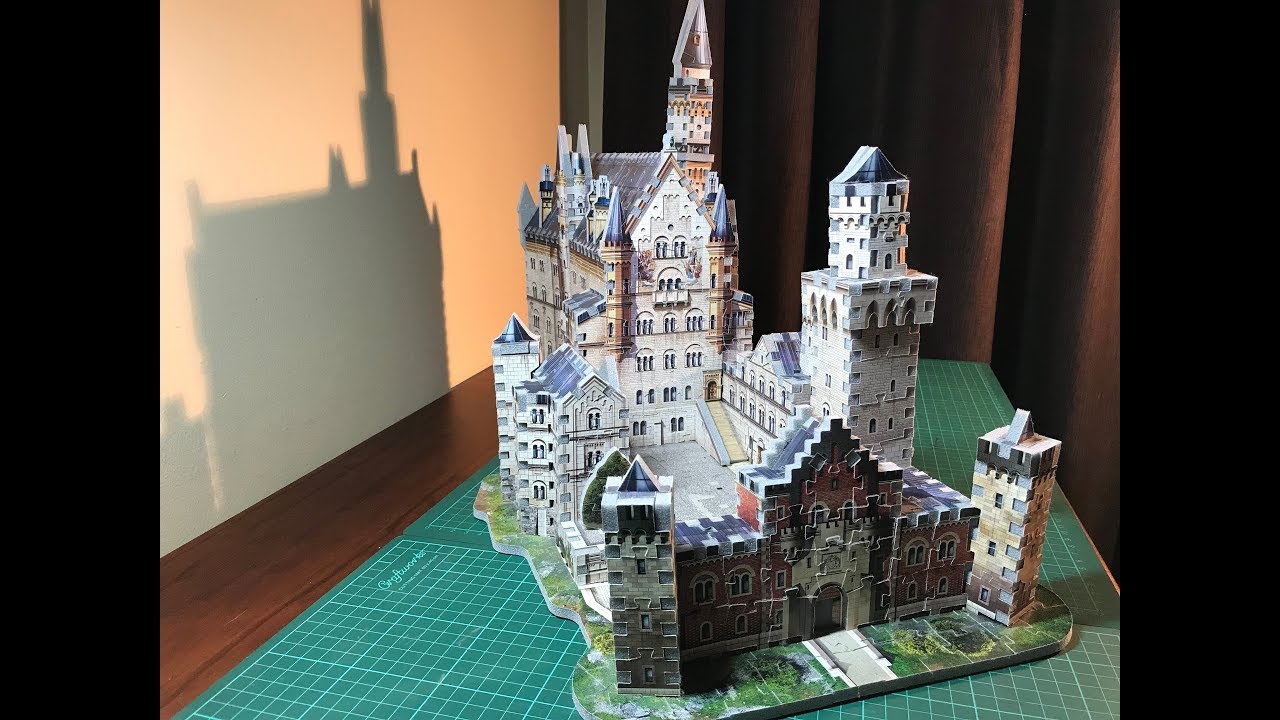 Stop Motion 3D Jigsaw Puzzle Castle