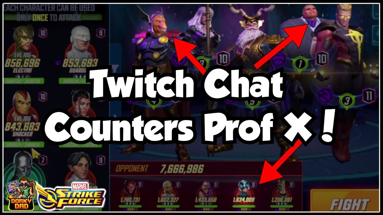 NEW AWESOME ProfX Crucible Counter! | Scottie Back In Top 30! | MSF | Marvel Strike Force