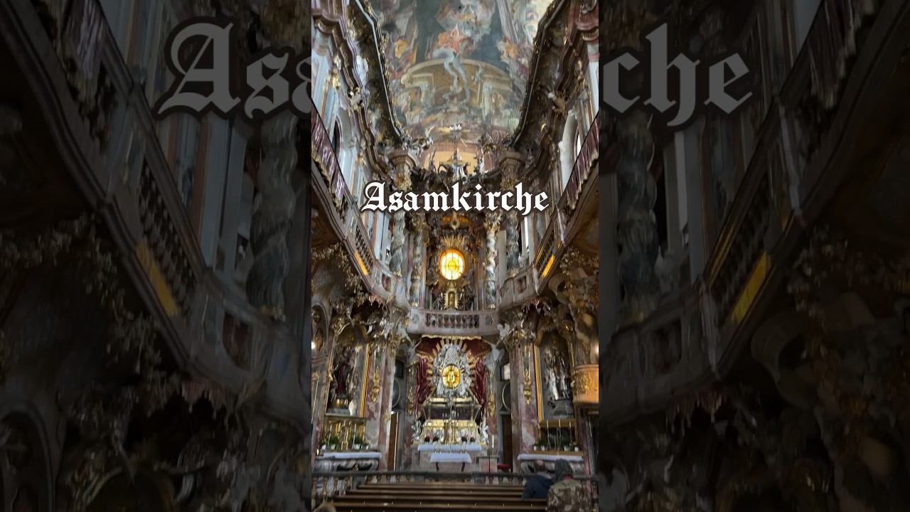 A hauntingly beautiful church in Munich, Germany 🇩🇪