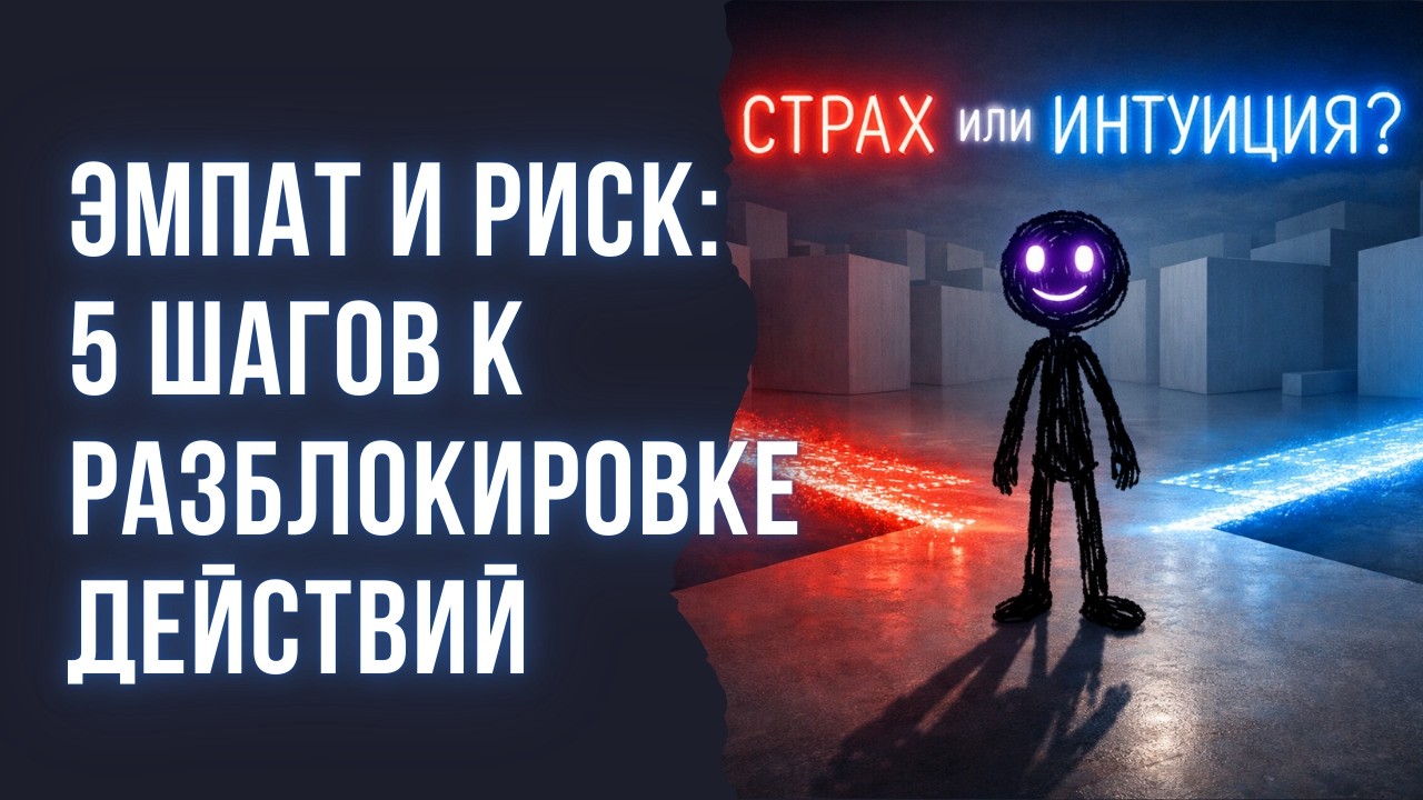 3 мифа о твоей «лени» | Почему твоя эмпатия блокирует 90% действий