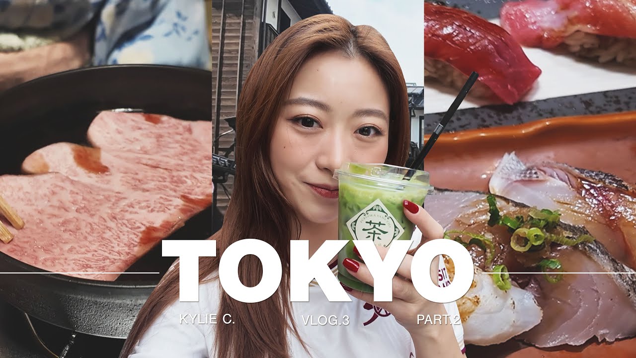 【Kylie See】Vlog #4 - 東京自私食！一個人的療癒之旅 Part. 2 | Kylie C. 鄭杞瑤