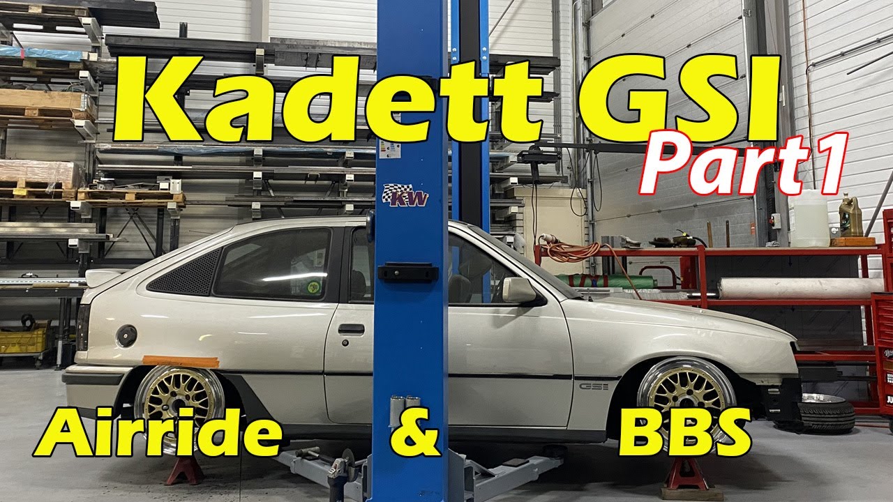 Airride and BBS Wheels for the Kadett GSI