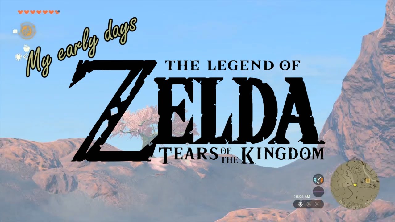 My Early Days in Zelda Tears of the Kingdom