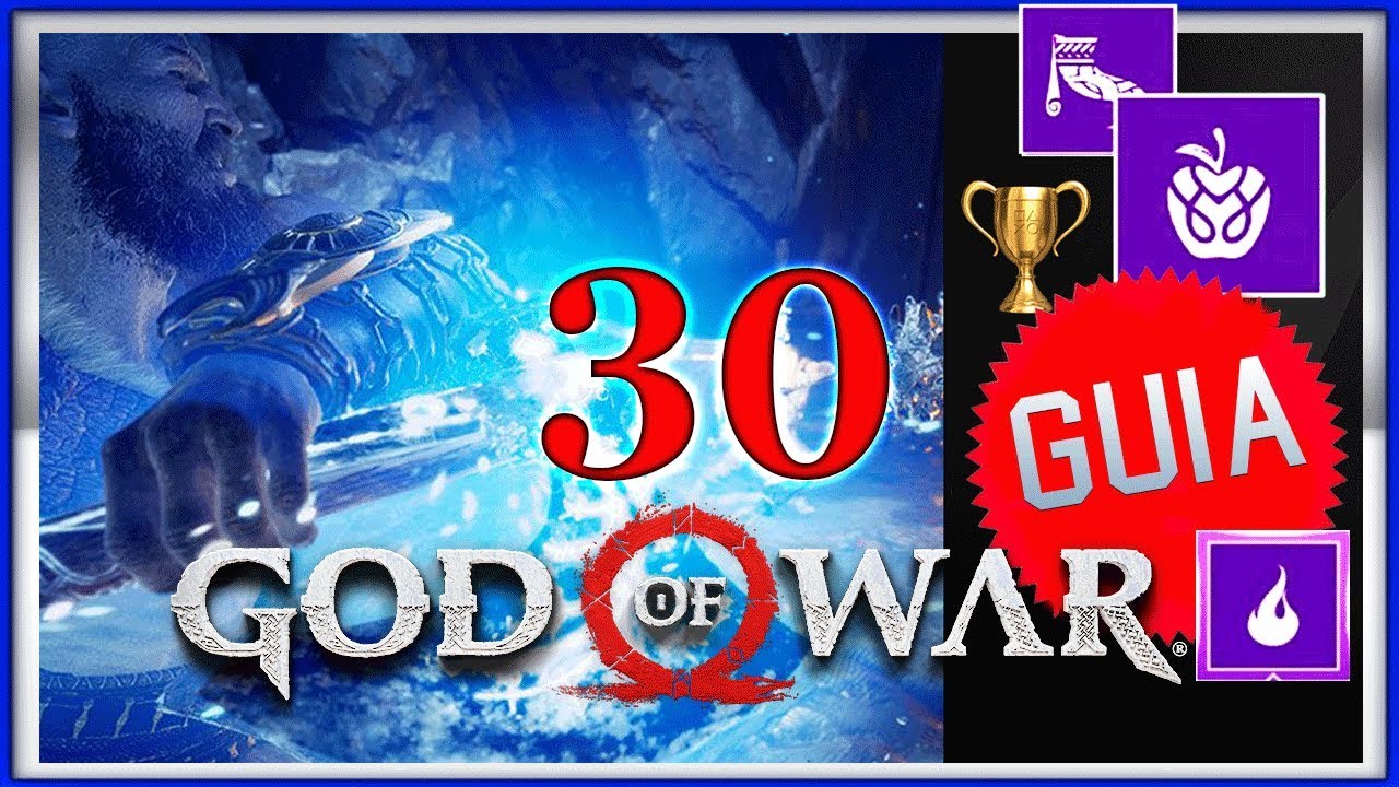 God of war 4 (gu&iacute;a completa en espa&ntilde;ol) - #30 ( La Runa negra - c&aacute;mara de Tyr ) | 1080p 60