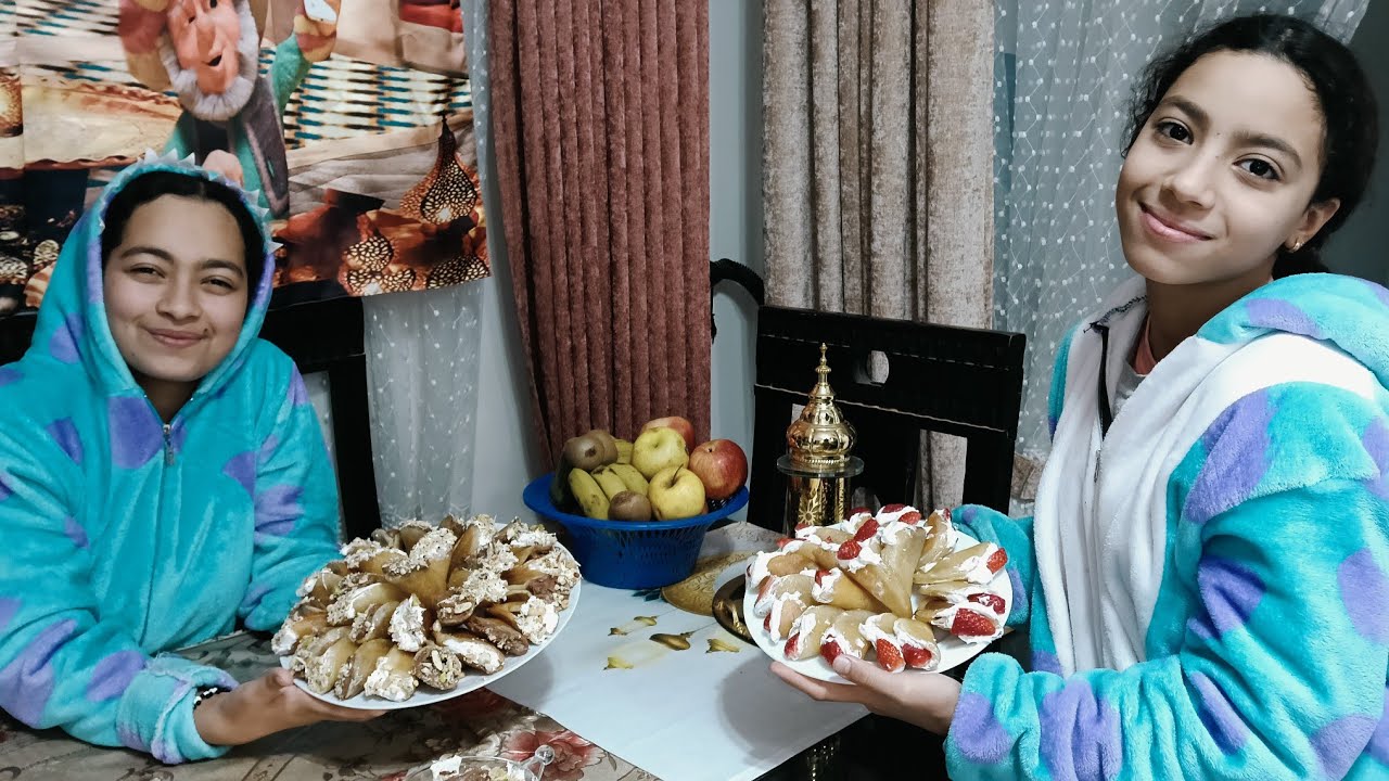 روتين يومنا مسكر وزى العسل 🍯 خلصنا كل حاجة قبل المطرة ⛈️
