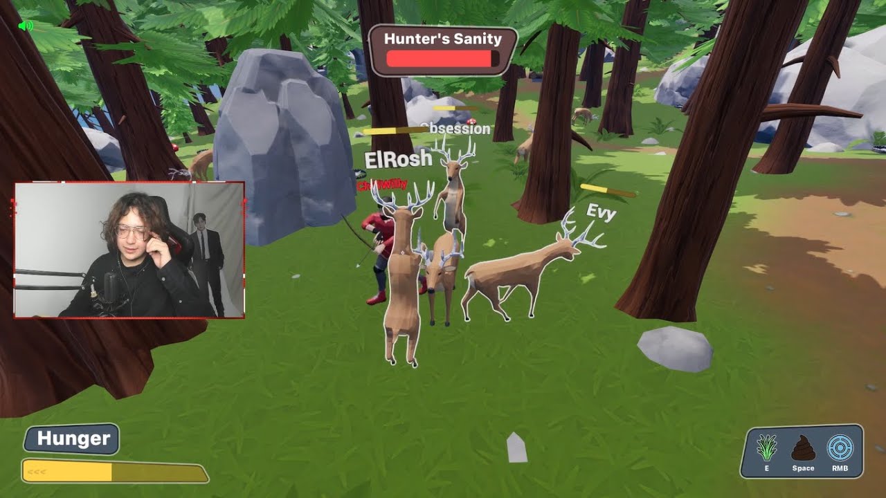 LOS ESTAMIGOS SE CONVIERTEN EN VENADOS ft. EvyRawr