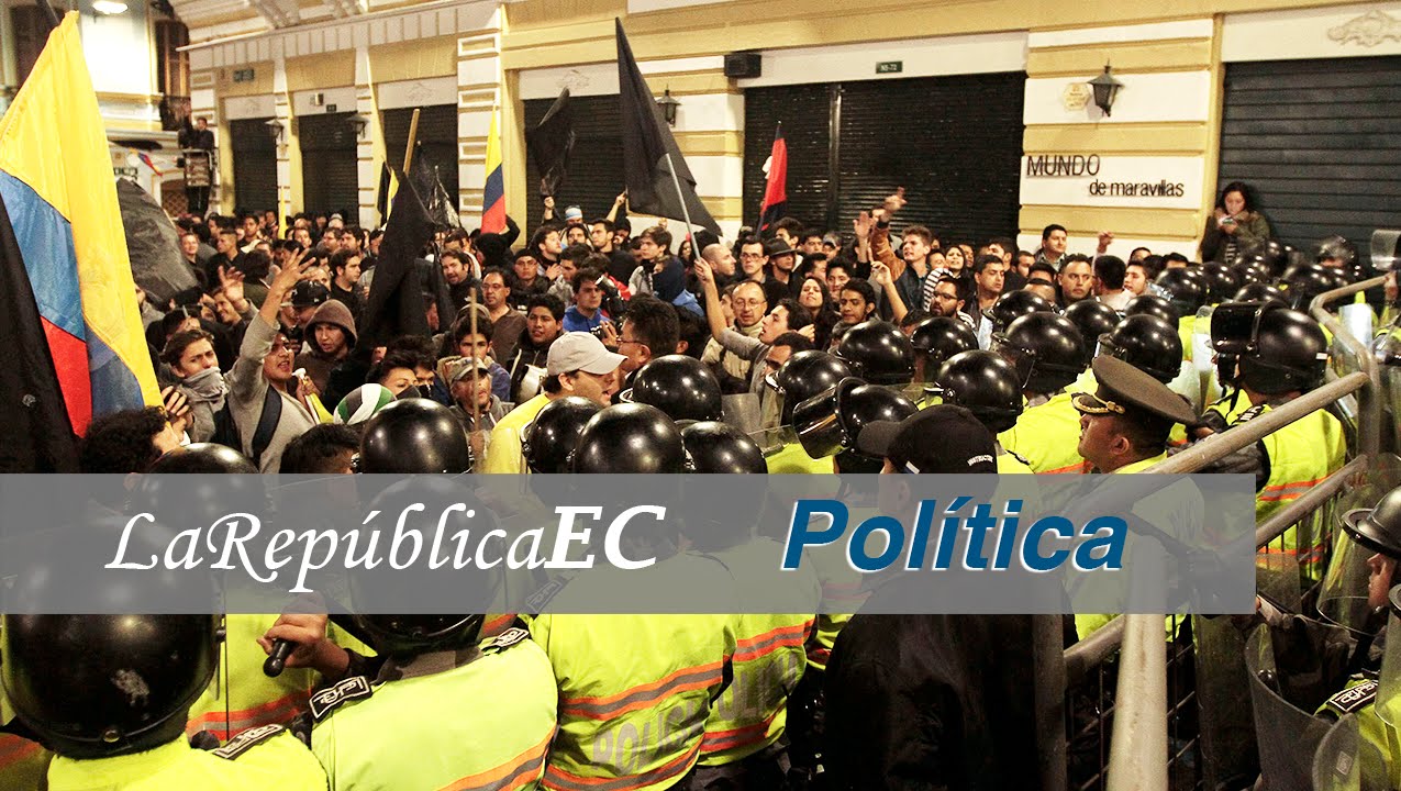 Cientos de manifestantes marchan en Quito | La República EC