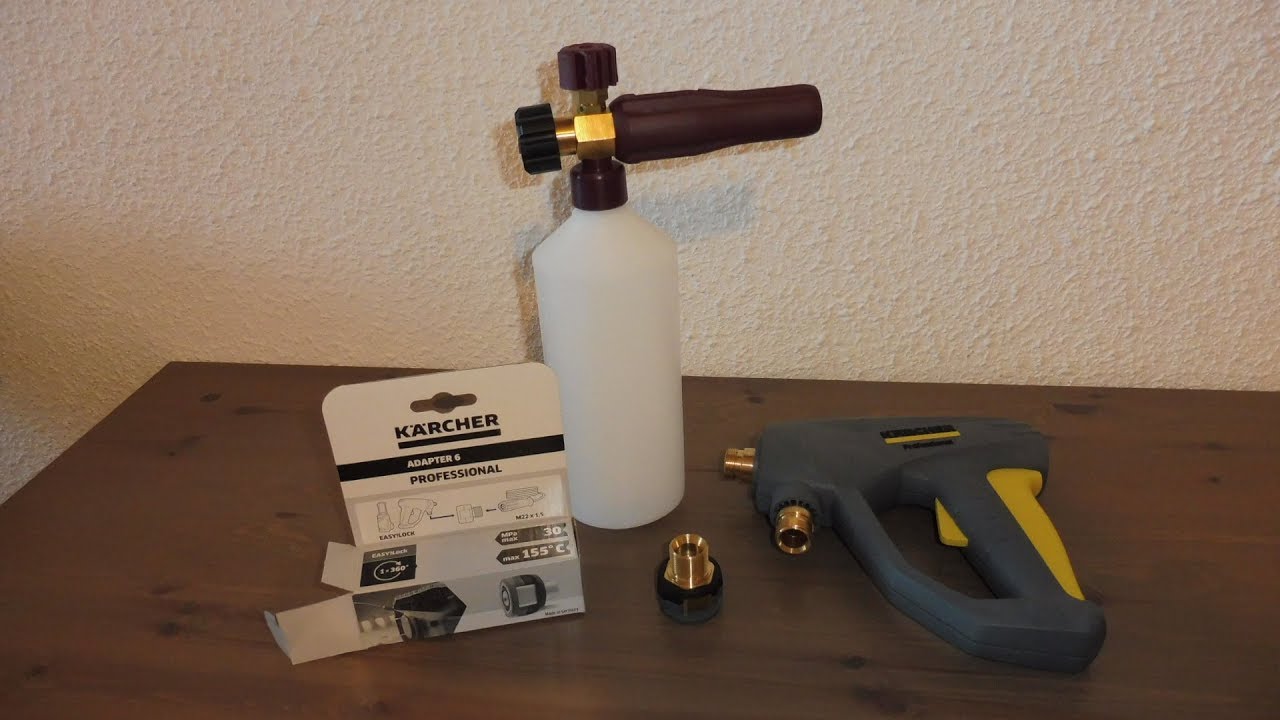 Foam Cannon | Cañon de espuma unboxing | Karcher HD 5/17 CX