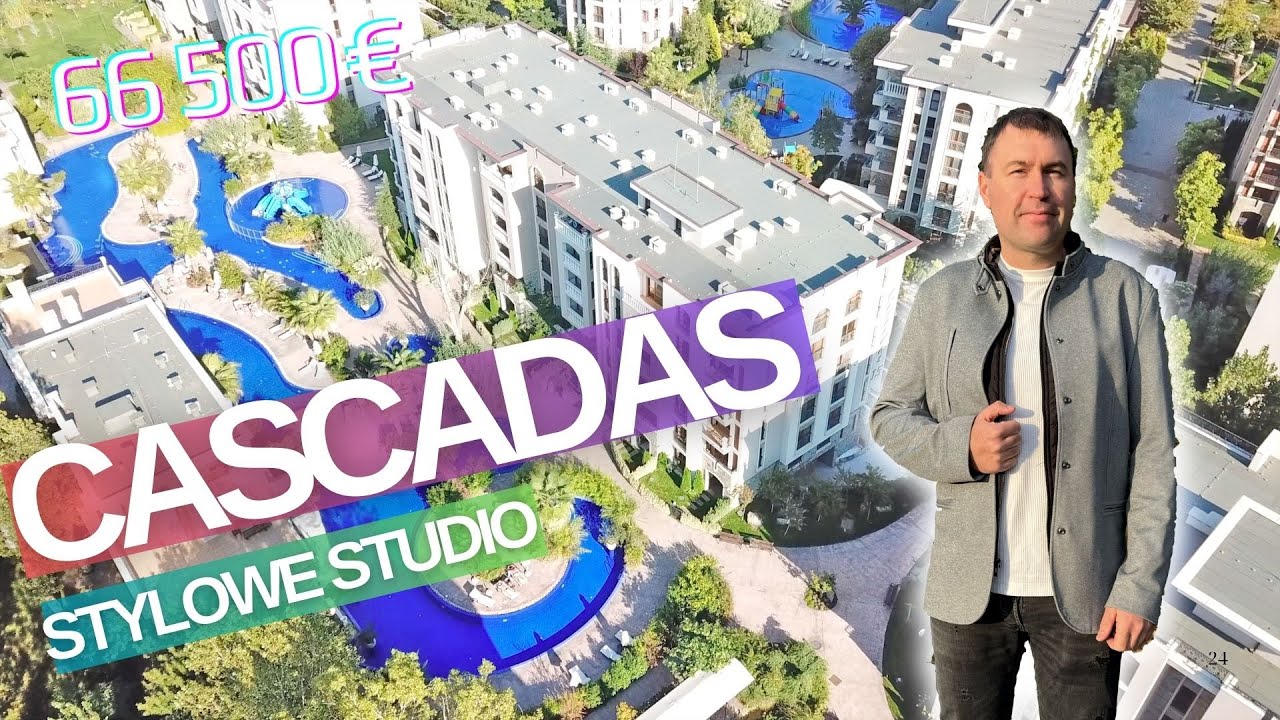 Stylowe Studio w Bułgarii Słoneczny Brzeg – Luksusowy Cascadas