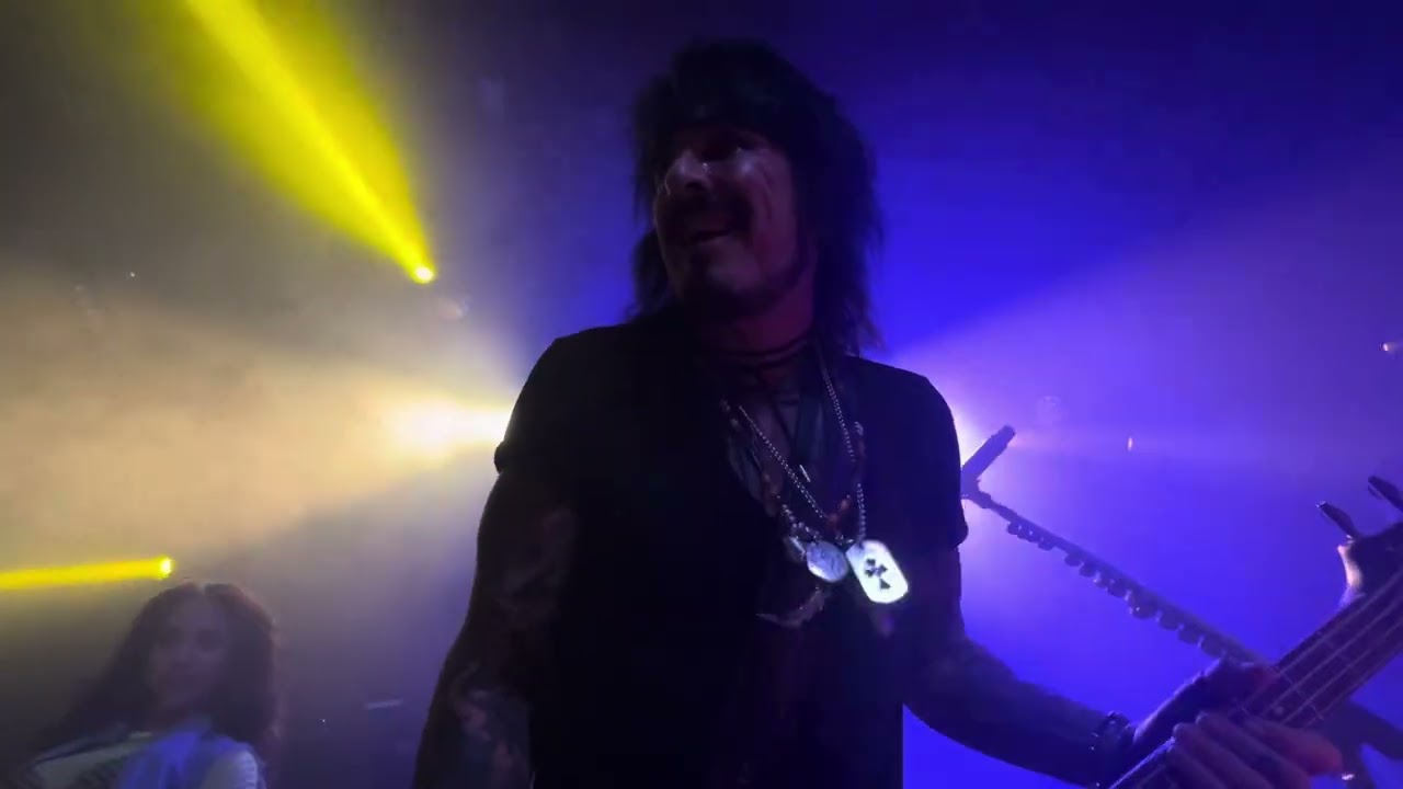 Motley Crue Live at Troubadour Girls Girls Girls 10-7-2024 Nikki Sixx Tommy Lee Vince Neil John5